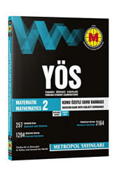 Matematik - 2 Konu Anlatımlı Soru Bankası Başlangıç Seviye - Metropol Yayınları