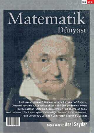 Matematik Dünyası Dergisi Sayı: 110