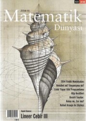 Matematik Dünyası Dergisi Sayı:100 Yıl:2014 - III - Nesin Yayınevi