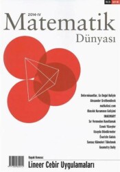 Matematik Dünyası Dergisi Sayı:101 Yıl:2014 – IV - Nesin Yayınevi