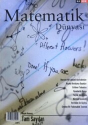 Matematik Dünyası Dergisi Sayı:105 Yıl:2017 - Nesin Yayınevi