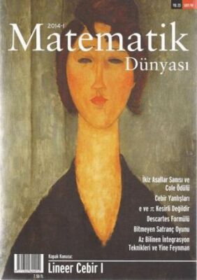 Matematik Dünyası Dergisi Sayı:98 Yıl:2014 - I - 1