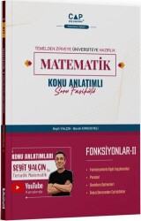 Matematik Fonksiyonlar II Konu Anlatımlı Soru Fasikülü - Çap Yayınları