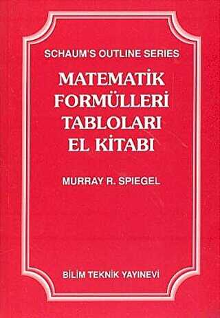 Matematik Formülleri Tabloları El Kitabı - Bilim Teknik Yayınevi