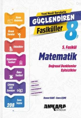 Ankara Yayıncılık Matematik Güçlendiren 5. Fasikül - 1