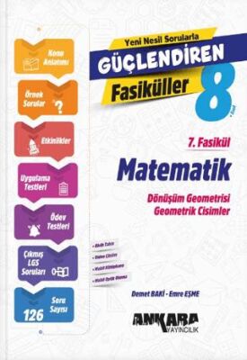 Ankara Yayıncılık Matematik Güçlendiren 7. Fasikül - 1