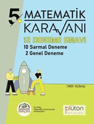 Plüton Yayınları Matematik Karavanı 5. Sınıf 12 Deneme Sınavı - Plüton Yayınları