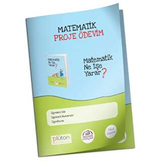 Plüton Yayınları Matematik Karavanı Matematik Proje Ödevim Kılavuz Kitabım