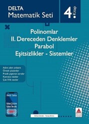 Delta Kültür Yayınevi Polinomlar - 2. Dereceden Denklemler - Parabol - Eşitsizlikler - Sistemler - Delta Kültür Yayınevi