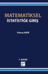 Matematiksel İstatistiğe Giriş - Gazi Kitabevi