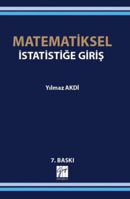 Matematiksel İstatistiğe Giriş - 1