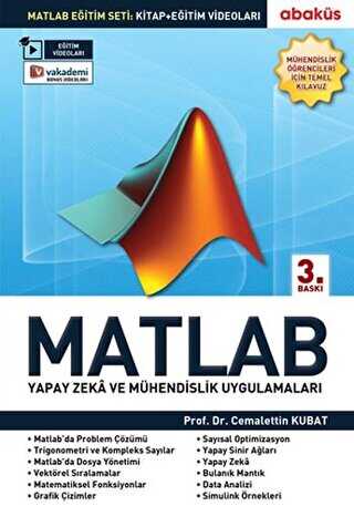 Matlab - Yapay Zeka ve Mühendislik Uygulamaları - Abaküs Kitap