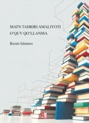 Matn Tahrırı Amalıyotı O‘quv Qo‘llanma - Babıali Kültür Yayıncılığı