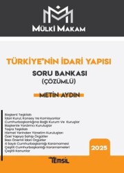 Temsil Kitap Mülki Makam Türkiye’nin İdari Yapısı Çözümlü Soru Bankası - Temsil Kitap