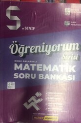 Matsev Yayınları 5. Sınıf Matematik Konu Anlatımlı Soru Bankası Öğreniyorum Serisi - Matsev Yayıncılık