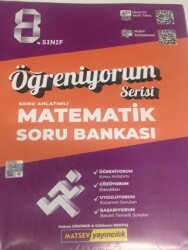 Matsev Yayınları 8. Sınıf Matematik Konu Anlatımlı Soru Bankası Öğreniyorum Serisi - Matsev Yayıncılık