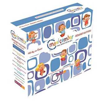 Mavi Çember - Öğrenci Kutusu 48 Ay ve Üzeri Okul Öncesi Eğitim Seti - Bir Ocak Yayınları