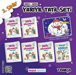 3. Sınıf Yarıyıl Tatil Eğlencesi Seti - Mavi Deniz Yayınları