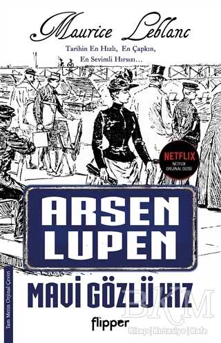 Mavi Gözlü Kız - Arsen Lüpen - Flipper Yayıncılık