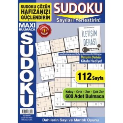 Maxi Bulmaca Sudoku 1 - 1