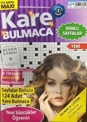 Maxi Kare Bulmaca 2024 - 02 - Bkmkitap