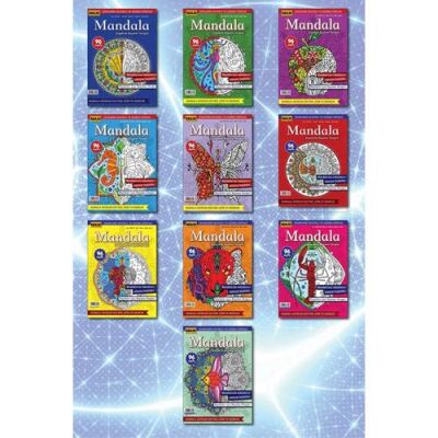 Maxi Mandala 10`lu Set - 10 Kitap - 1