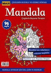 Maxi Mandala Çizgilerle Boyama Terapisi 8 - Maxi Yayıncılık