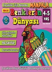Maxi Mandala Renklerin Dünyası 4 - Maxi Yayıncılık