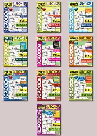 Maxi Sudoku 10’Lu Set