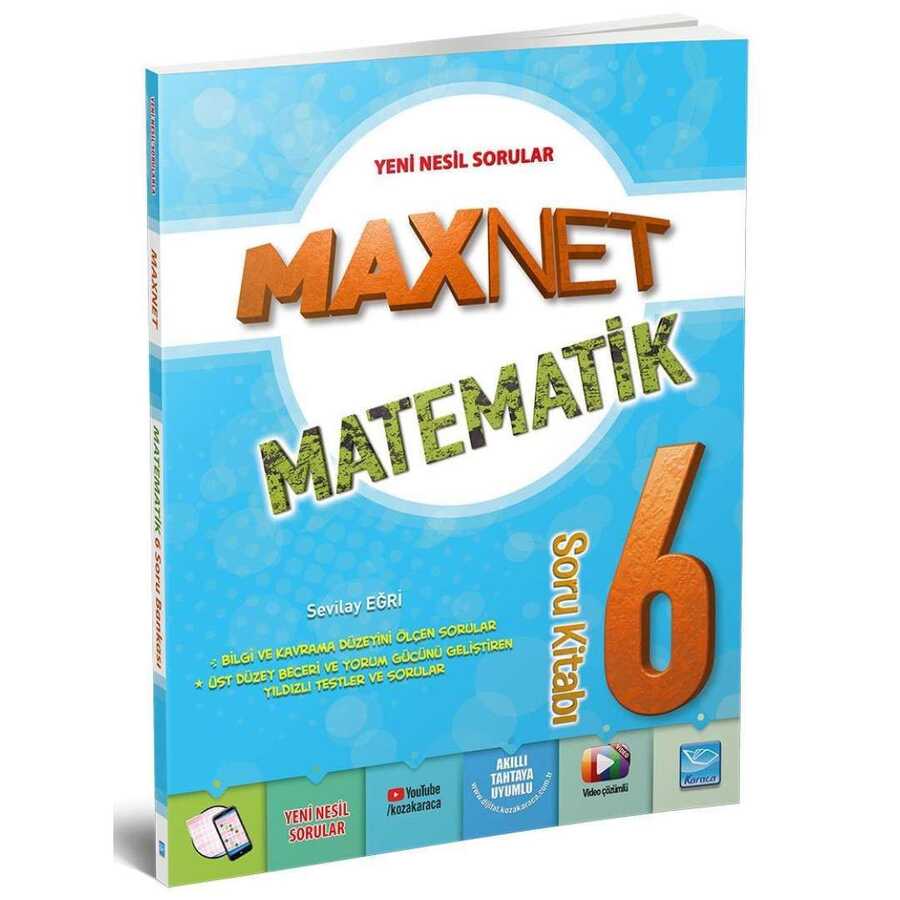 MaxNet 6. Sınıf Matematik Soru Kitabı Karaca Eğitim Yayınları