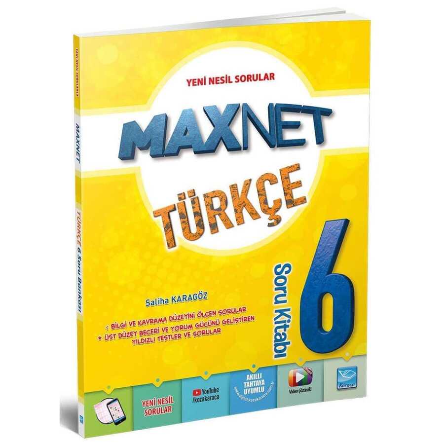 MaxNet 6. Sınıf Türkçe Soru Kitabı Karaca Eğitim Yayınları