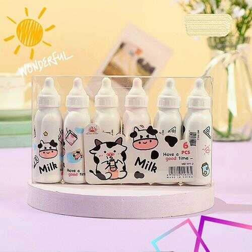 Maxx Md-199 Milk 6`lı Fosforlu Kalem Set - 1