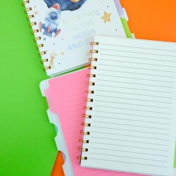 Maxx No:3 Uzay Temalı Bölmeli A5 Defter - 2