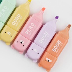 Boow 6 Renk Fosforlu Kalem Set - 4