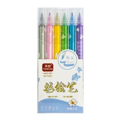 Maxx Td23 Brush Pen 6 Renk - MAXX