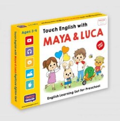 Maya & Luca İngilizce Eğitim Seti 3-4 yaş - Düşler Yayıncılık