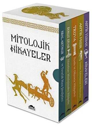 Maya Mitolojik Hikayeler Seti 5 Kitap Takım - Maya Kitap