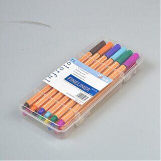 MDS Fineliner Set 12`li Plastik Kutu - 1
