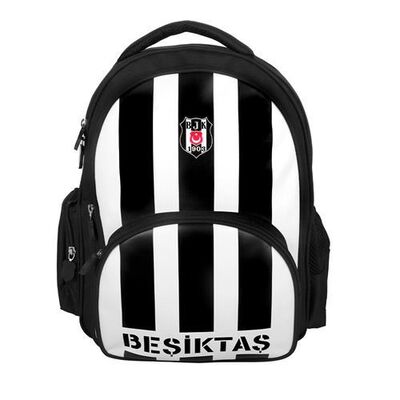 Me Çanta Beşiktaş Me Collectıon Çubuklu Okul Çantası - 1