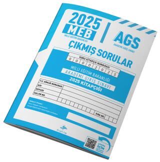 MEB-AGS 2025 Sınavı Tüm Dersler Çıkmış Sorular Çözümlü - 1