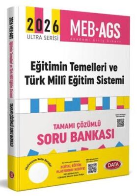 2026 AGS Eğitimin Temelleri - Türk Milli Eğitim Sistemi Tamamı Çözümlü Soru Bankası - 1