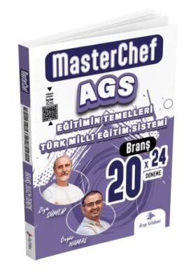 MEB-AGS Eğitimin Temelleri, Türk Milli Eğitim Sistemi MasterChef 20x24 Deneme Çözümlü - 1