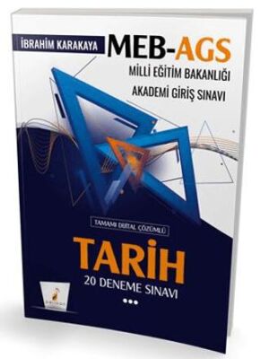 MEB - AGS Hazırlık Tarih 20 Deneme Sınavı Tamamı Dijital Çözümlü - 1