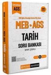 Pegem Akademi Yayıncılık MEB AGS Kim Korkar Tarih Soru Bankası Tamamı Çözümlü - Pegem Akademi Yayıncılık