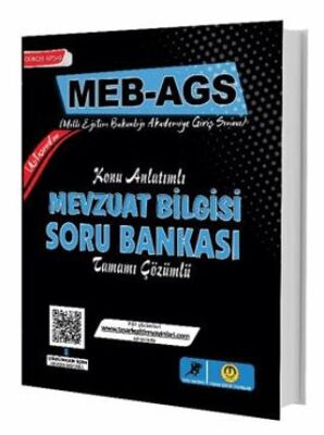 Tasarı Eğitim Yayınları MEB-AGS Konu Anlatımlı Mevzuat Bilgisi Soru Bankası - 1