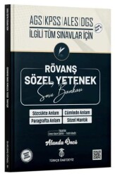MEB-AGS KPSS ALES DGS Sözel Yetenek Rövanş Soru Bankası - Türkçe ÖABTDEYİZ