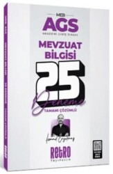 MEB AGS Mevzuat Bilgisi 25`li Deneme - Retro Yayıncılık