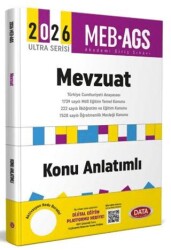 2026 AGS Mevzuat Konu Anlatımlı - Data Yayınları