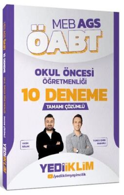 MEB AGS ÖABT Okul Öncesi Öğretmenliği Tamamı Çözümlü 10 Deneme - 1