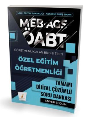 MEB-AGS ÖABT Özel Eğitim Öğretmenliği Tamamı Çözümlü Soru Bankası - 1